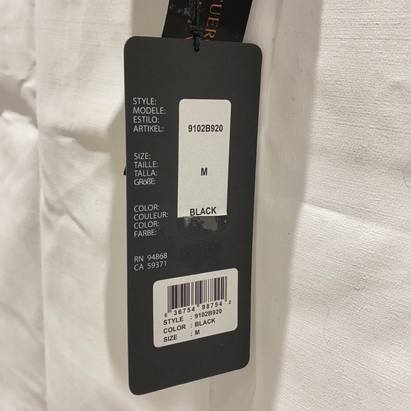 NEW Bernardo Suede Leopard Detail Leather Moto Zip Mixed Media Jacket Womens M - Picture 7 of 8